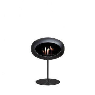Le Feu GROUND STEEL LOW BLACK Bioethanol-Kamin