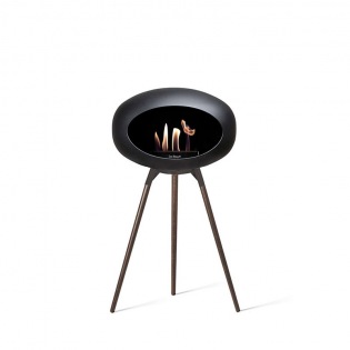 Le Feu GROUND HIGH BLACK Bioethanol-Kamin