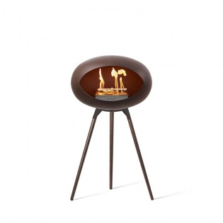 LE Feu GROUND HIGH MOCCA Bioethanol-Kamin