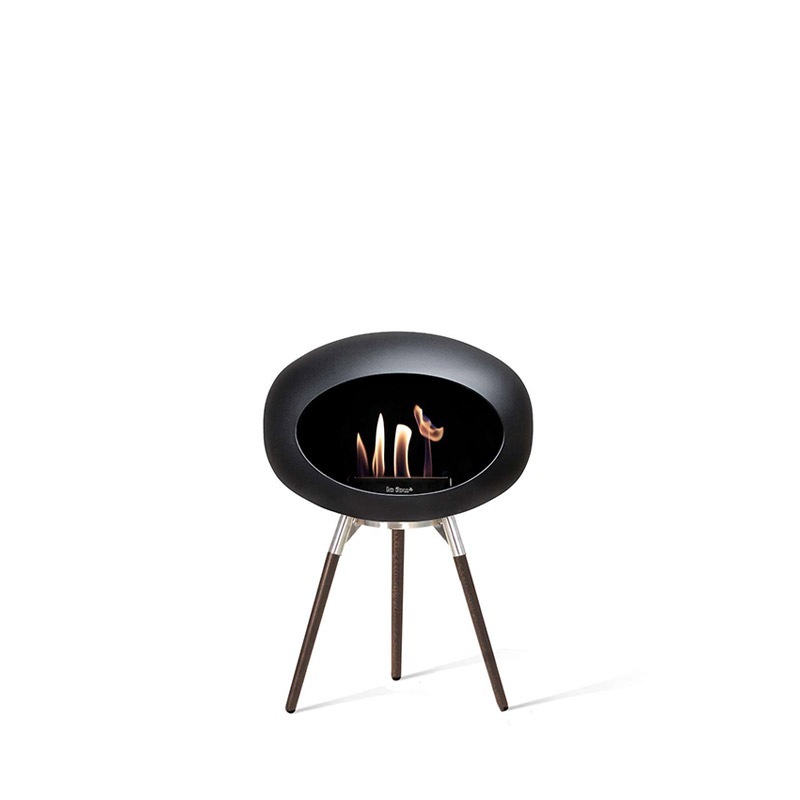 Le Feu GROUND LOW BLACK Bioethanol-Kamin